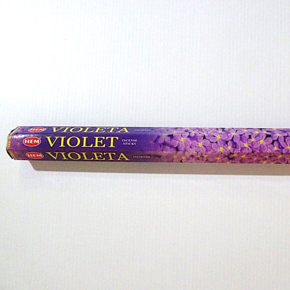 Hem Incense Sticks - Lot of Violet and Precious Lavender - 8 Sticks in Each Pack - Picture 3 of 5
